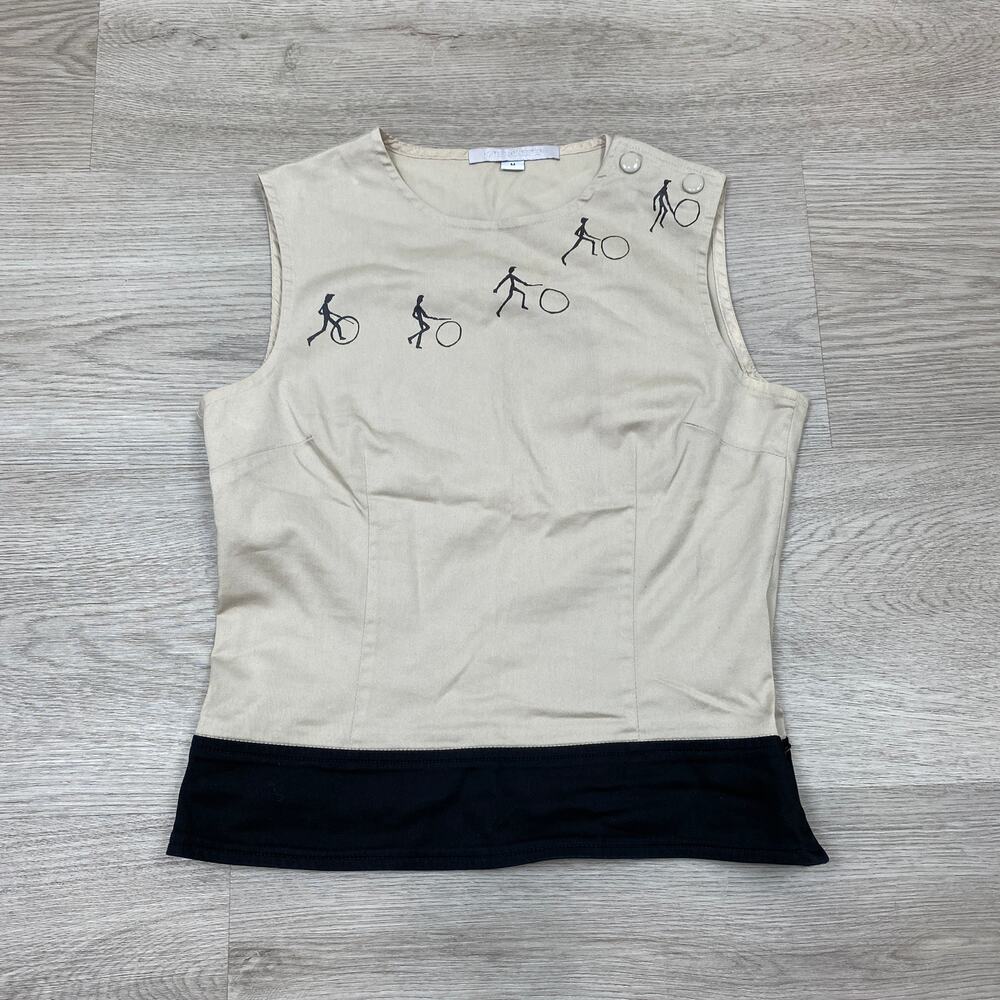 Kate Sylvester Blouse Top Shirt Tank Women's Medium